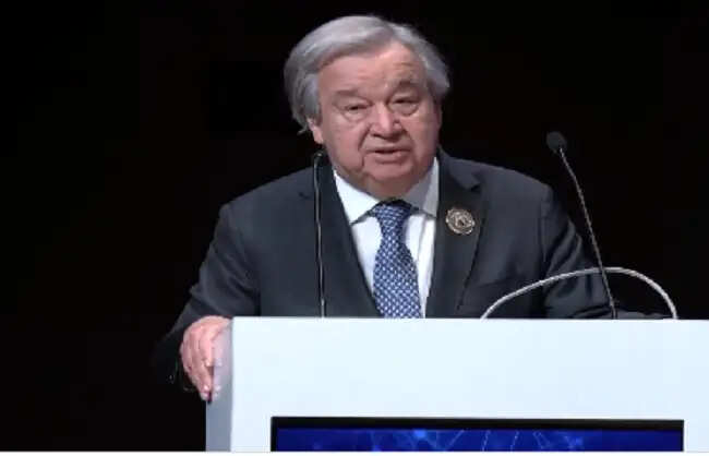 एआई गवर्नेंस प्रगति पर ब्रेक नहीं, बल्कि समाधान का एक्सीलरेटर है : यूएन महासचिव