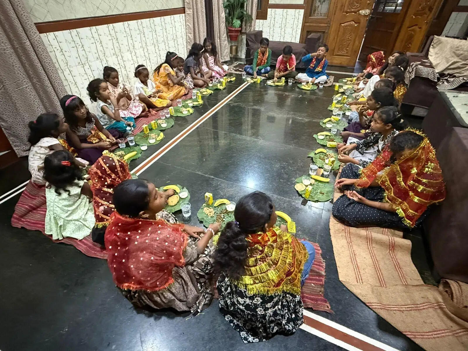 नवरात्रि का समापन: माँ सर्वमंगला देवी मंदिर में हवन-पूजन, कन्या भोज; कल&nbsp;होगा जवारा विसर्जन