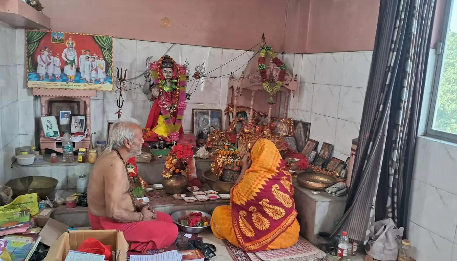 नवरात्रि के पांचवें दिन महाकाल मंदिर में हुई मां स्कंदमाता की पूजा