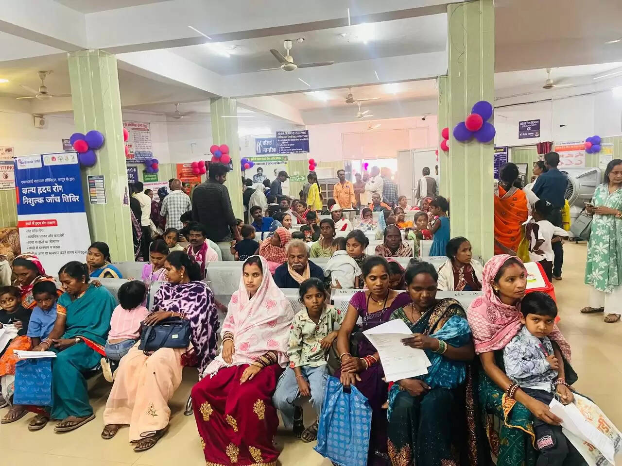 हृदय जांच शिविर : 53 बच्चों की हुई जांच, 26 बच्चों की होगी सर्जरी