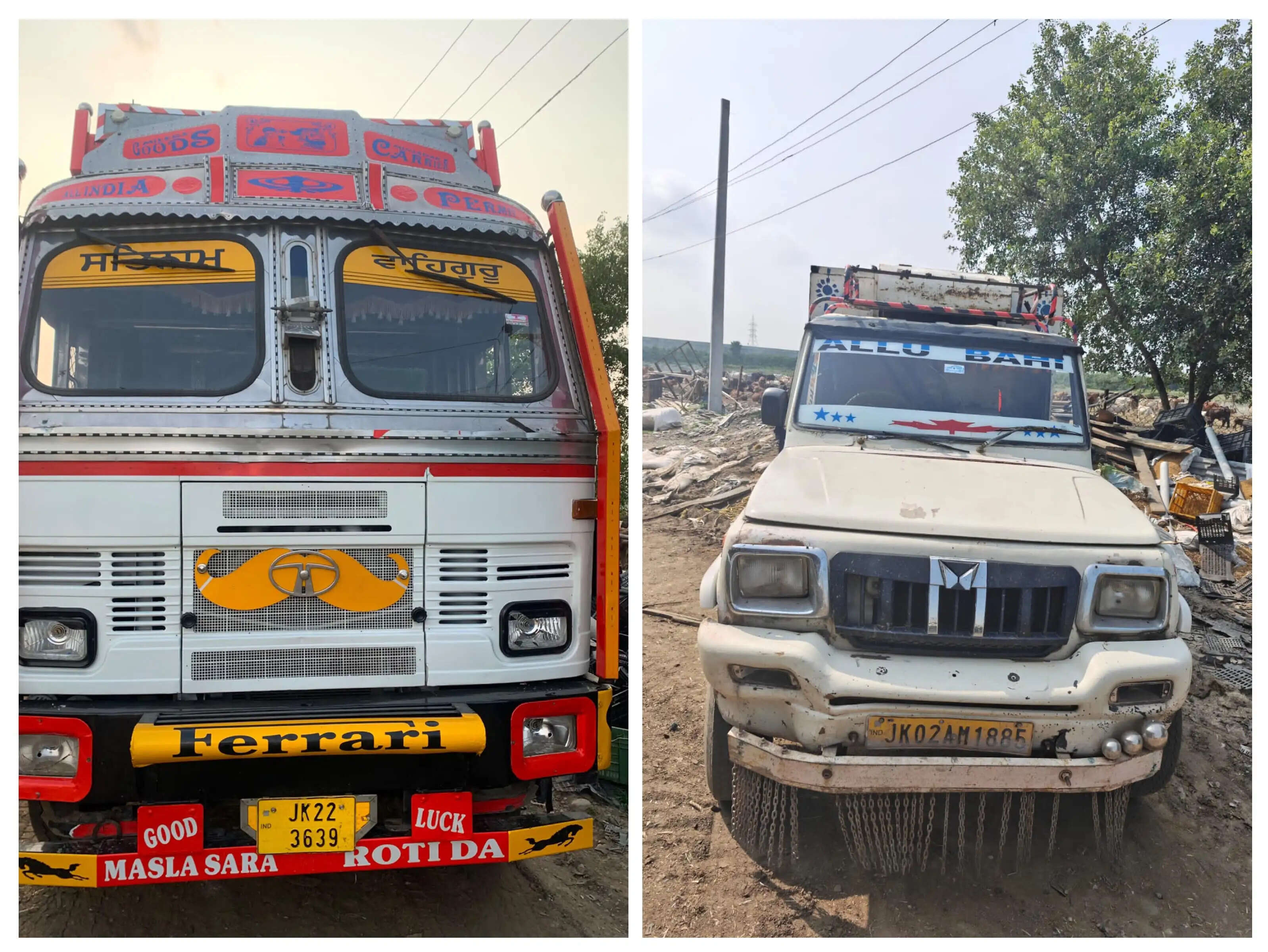 लखनपुर में गोवंश तस्करी के दो प्रयास विफल, 20 गोवंश मुक्त, दो गिरफ्तार