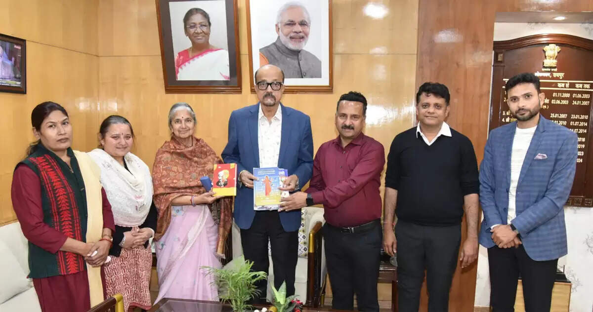 रायपुर : राज्यपाल डेका से विवेकानंद केन्द्र के पदाधिकारियों ने की सौजन्य भेंट