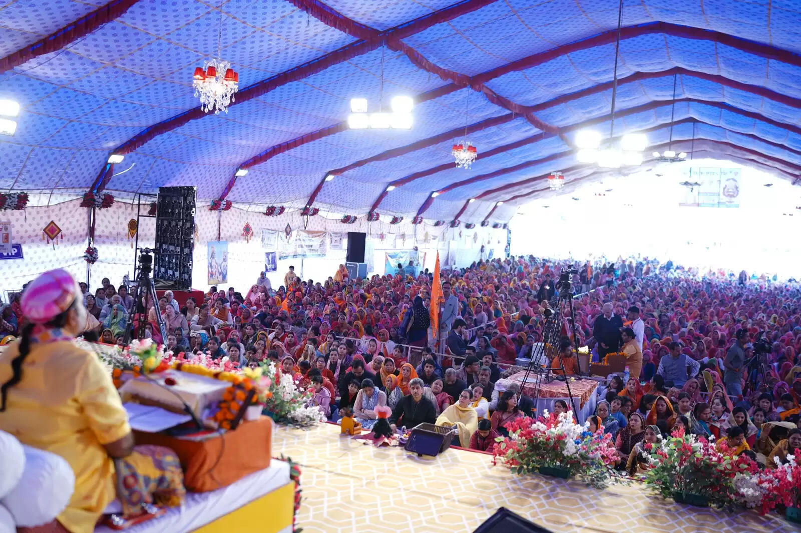 श्याम भक्ति में डूबा कथा परिसर,&nbsp;बर्बरीक से खाटू नरेश बनने तक की कथा का भावपूर्ण वर्णन