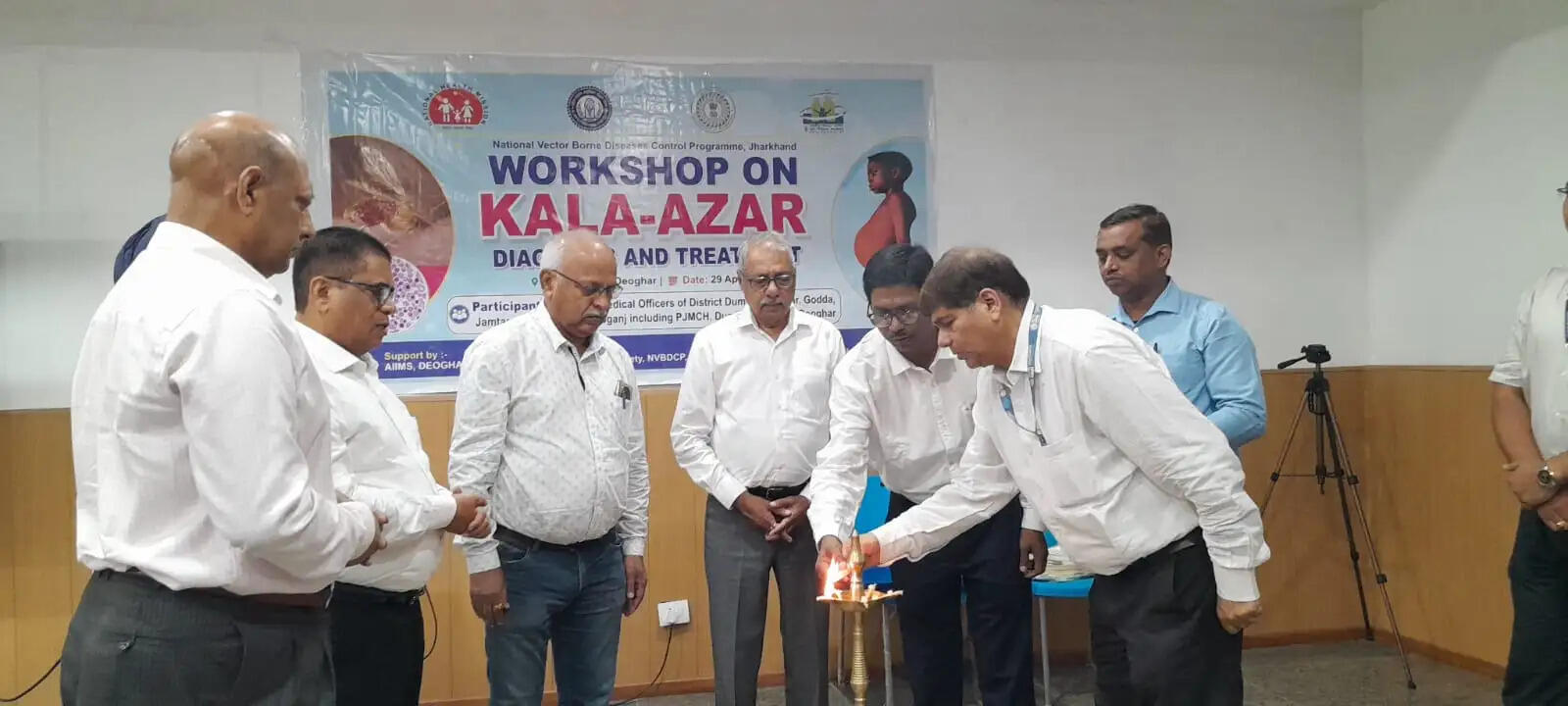 कालाजार निदान व प्रबंधन पर कार्यशाला आयोजित