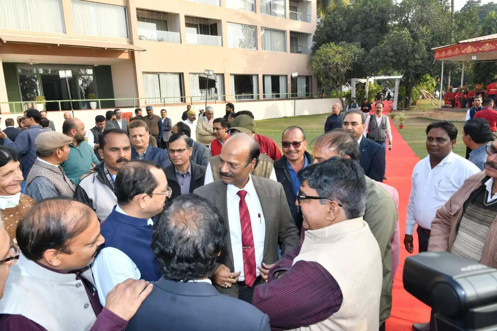 पुलिस महानिदेशक&nbsp;कैलाश मकवाणा ने पत्रकारों से की आत्‍मीय भेंट