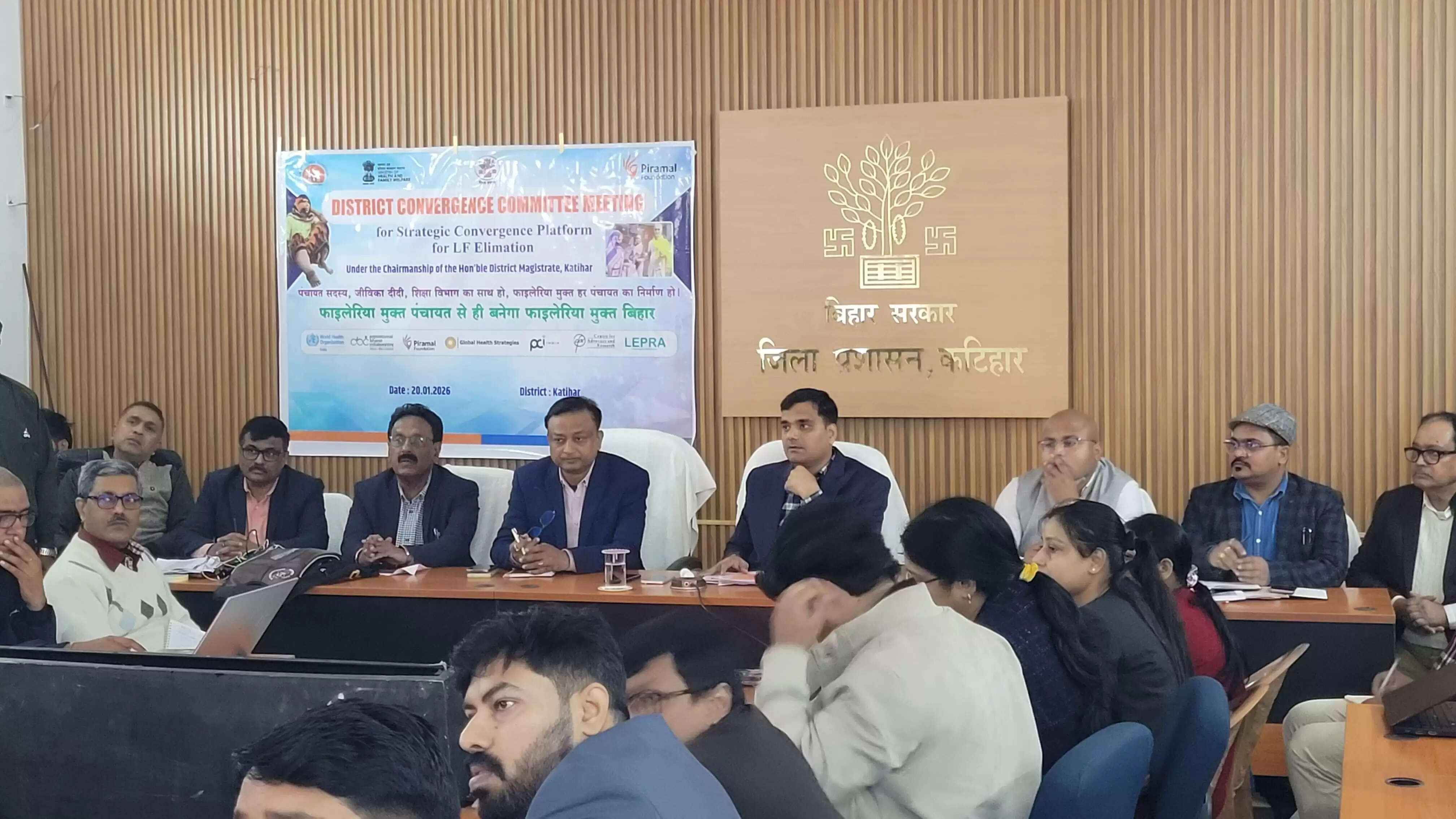 फाइलेरिया उन्मूलन के लिए एमडीए राउंड की तैयारी तेज