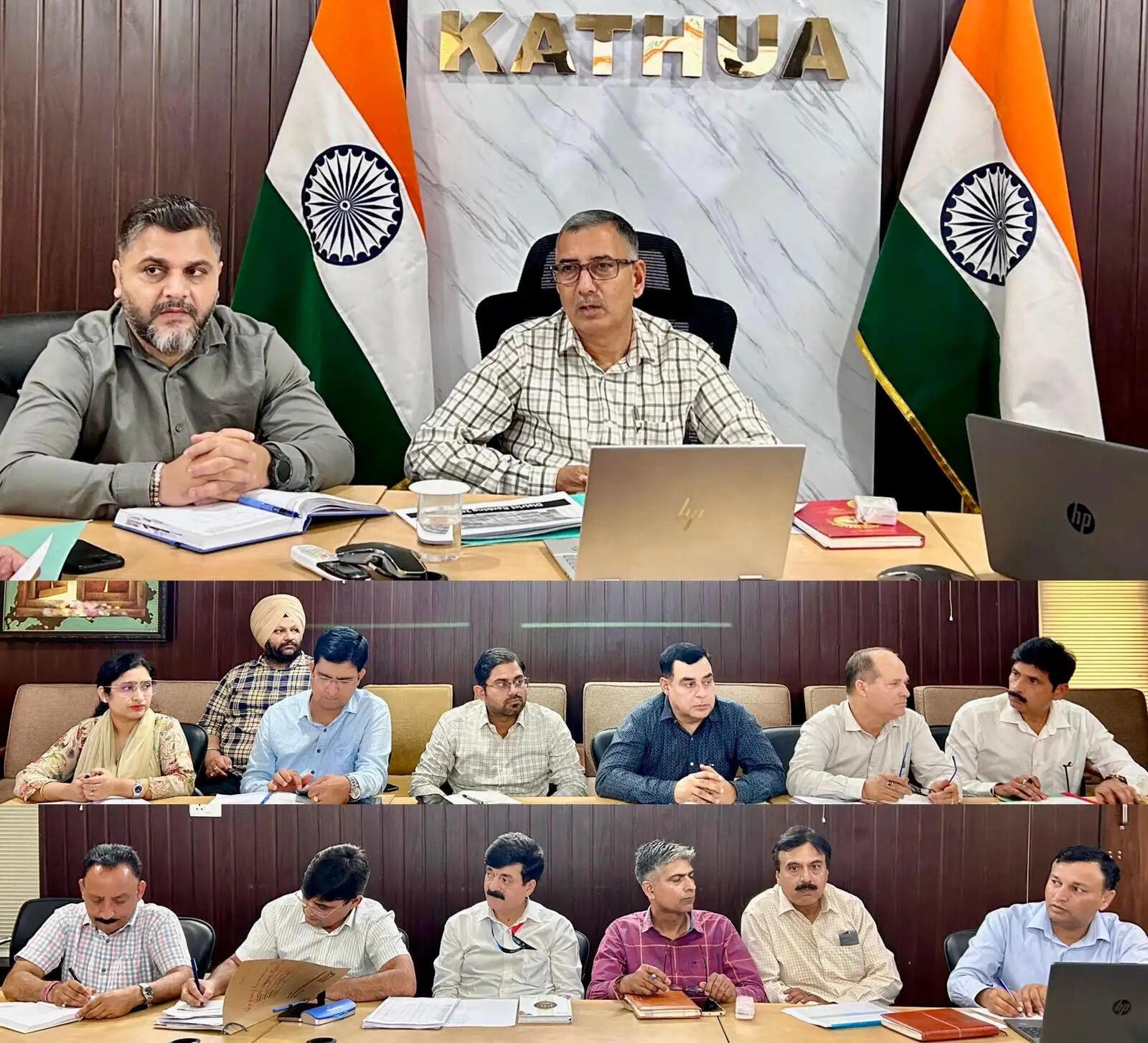 कठुआ में एचएडीपी की समीक्षा-डीसी ने किसान नामांकन और क्रेडिट लिंकिंग बढ़ाने के दिए निर्देश
