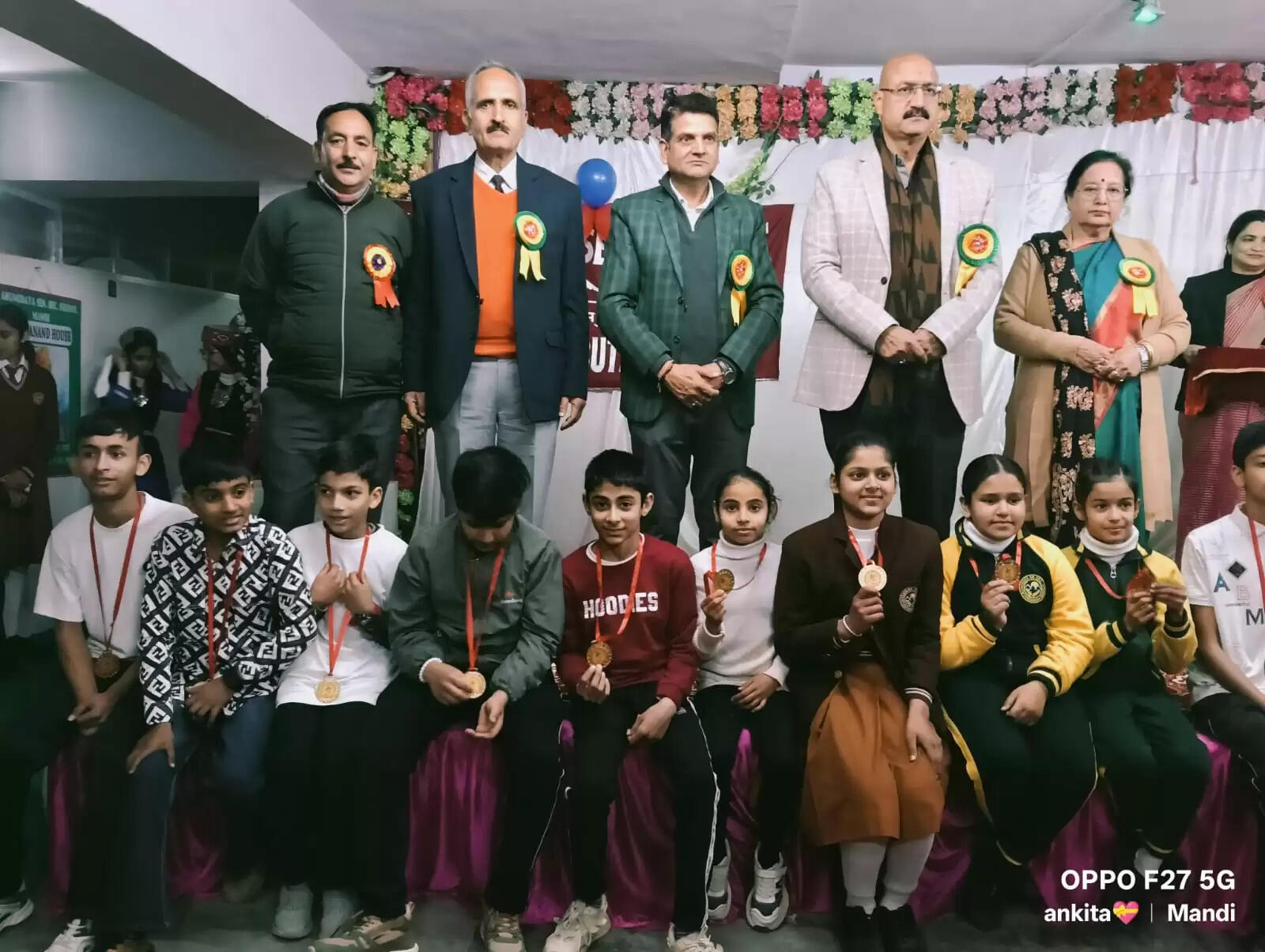 अरुणोदय सीनियर सेकेंडरी स्कूल का वार्षिक समारोह आयोजित