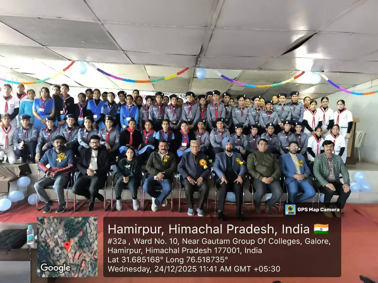 गौतम कॉलेज हमीरपुर में युवा आपदा मित्र प्रशिक्षण शिविर का शुभारंभ