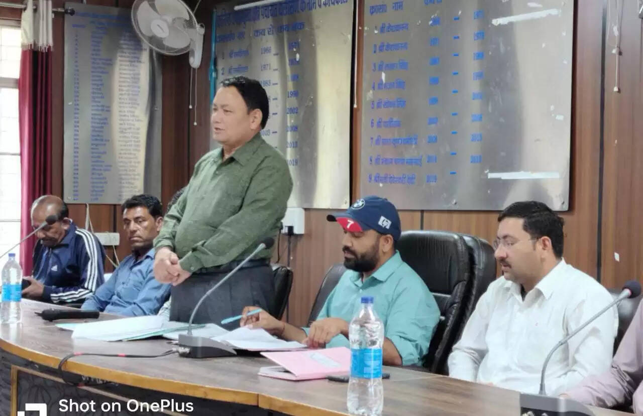 थलीसेंण नगरपंचायत को स्वच्छ बनाने की कवायद शुरू