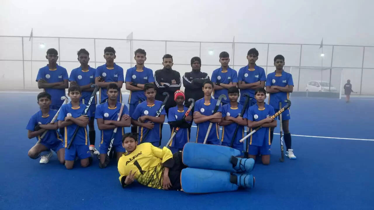 बिहार से अंडर 14 बालक हॉकी टीम क्वार्टर फाइनल में किया प्रवेश