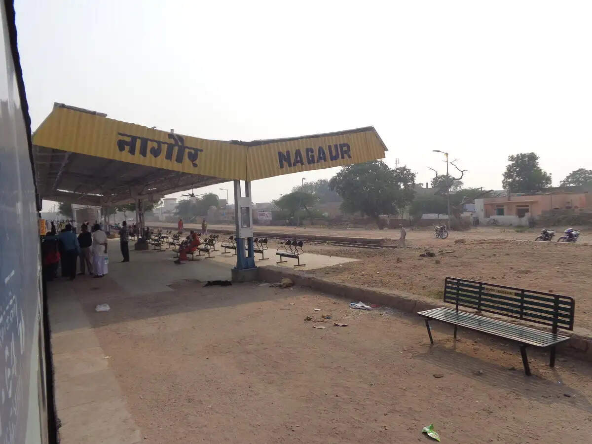 नागौर रेलवे स्टेशन पर ट्रेन की चपेट में आने से व्यक्ति की मौत