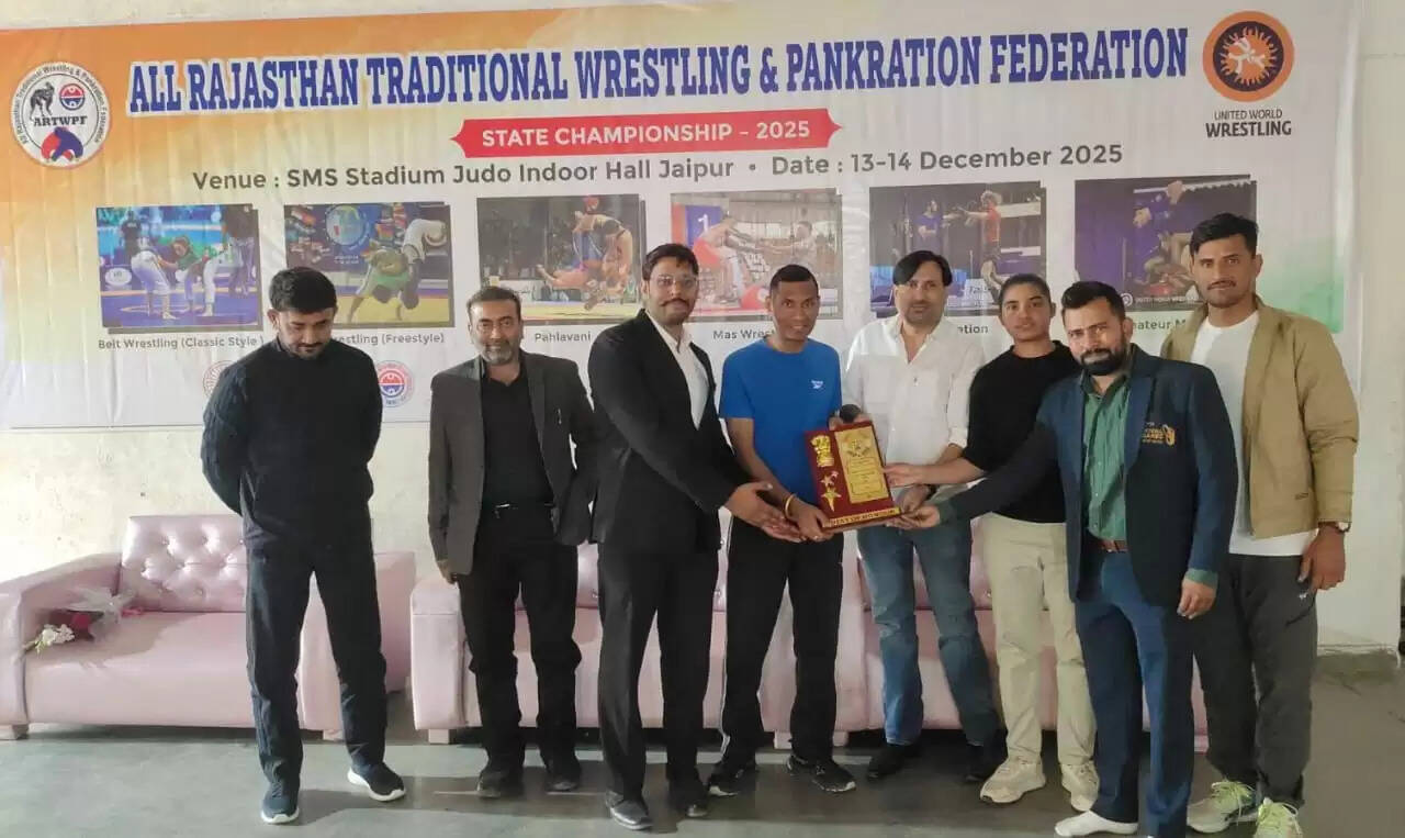 राजस्थान स्टेट ट्रेडीशनल रेसलिंग और पैनक्रेशन चैंपियनशिप में जयपुर का दबदबा