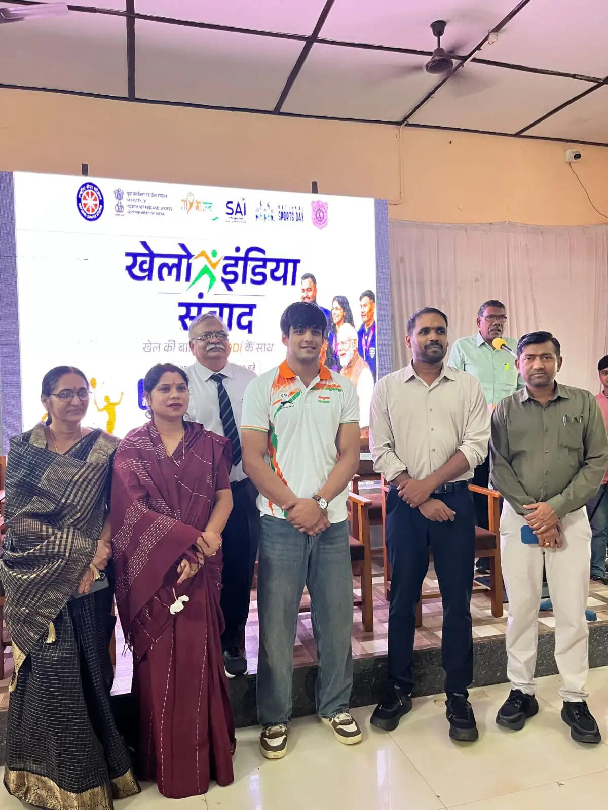 खेलो इंडिया संवाद में गूंजा खेल, फिटनेस और युवा शक्ति का संदेश