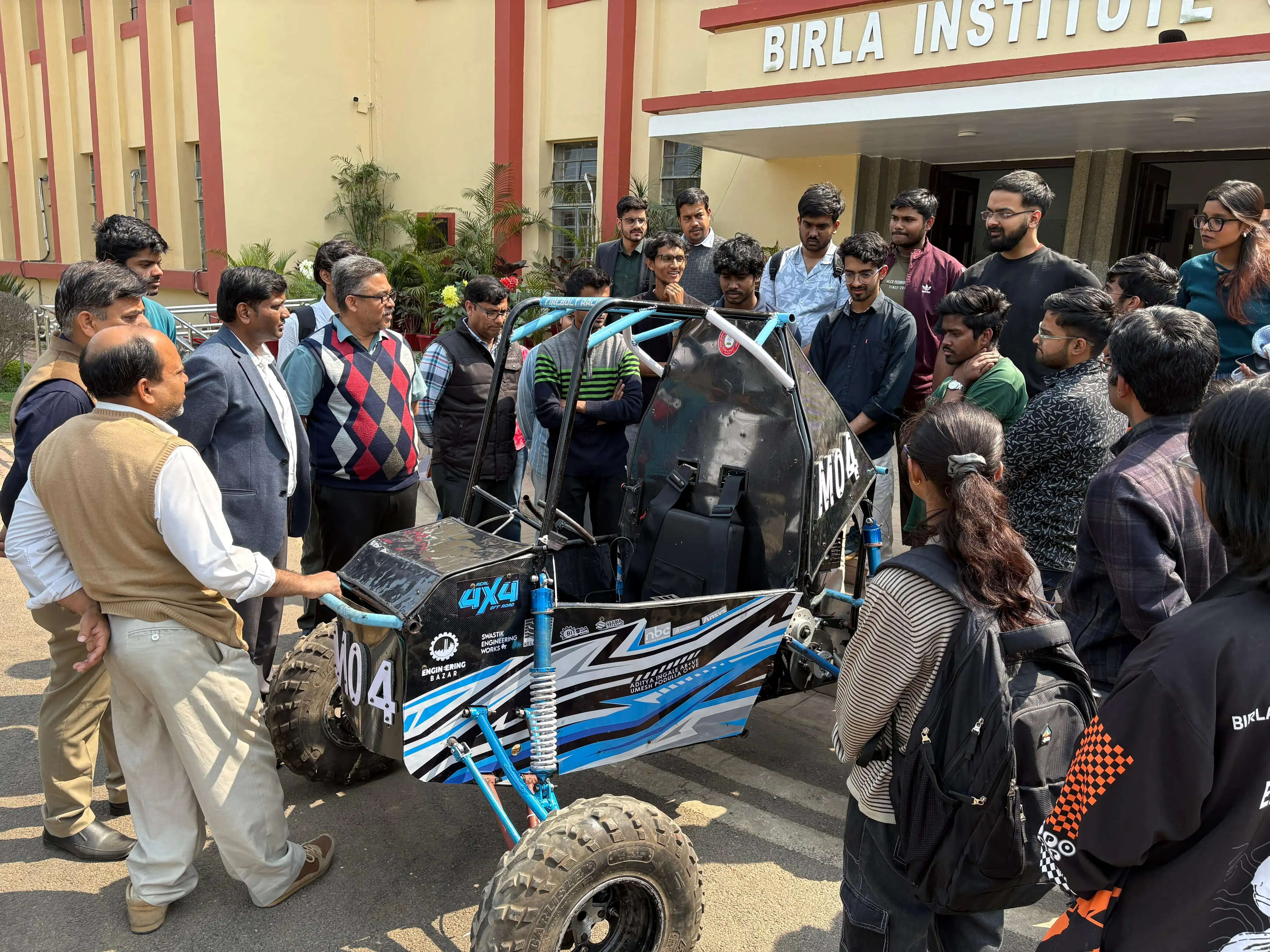 बीआईटी मेसरा में ऑल-टेरेन व्हीकल का प्रदर्शन