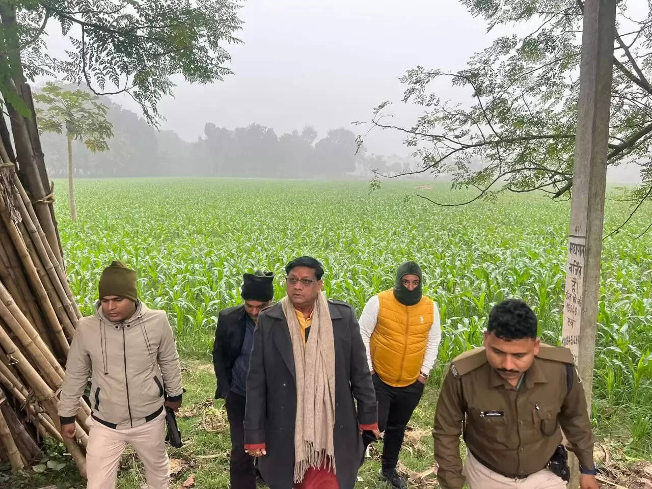 कौशल विकास एवं स्वास्थ्य शिक्षा परियोजना को लेकर स्थल निरीक्षण