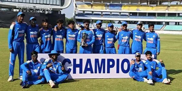 लक्ष्य रायचंदानी के नाबाद शतक की बदौलत भारतीय अंडर-19 टीम ने ऑस्ट्रेलिया को 6 विकेट से हराया
