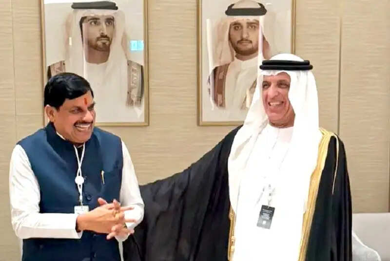 मप्र के मुख्यमंत्री मोहन यादव ने दुबई में रस-अल-खैमा के शासक शेख सौद बिन सकर अल कासिमी से की मुलाकात