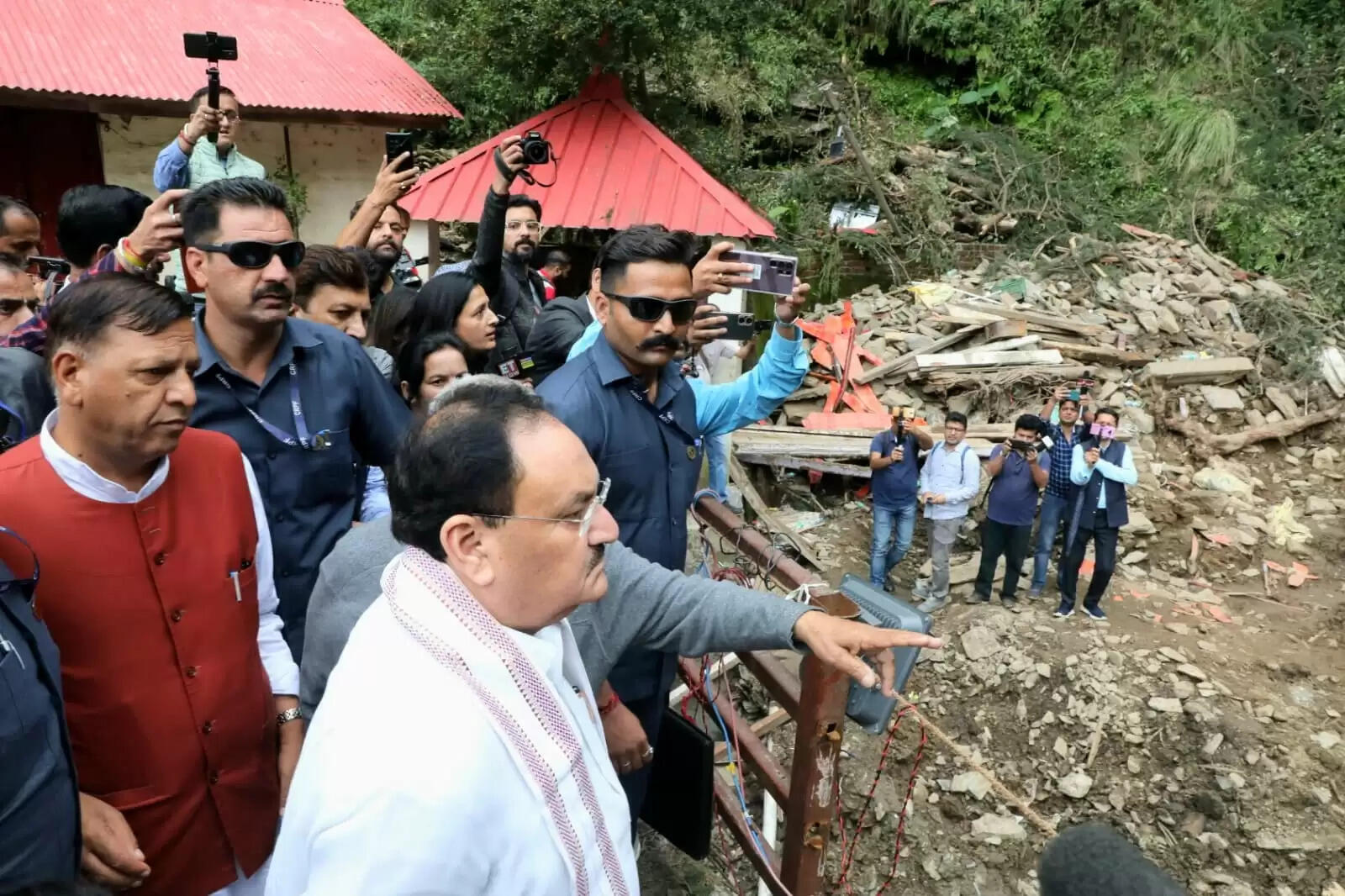 आपदा पीड़ित हिमाचल को हरसंभव मदद करेगी केन्द्र सरकार: नड्डा