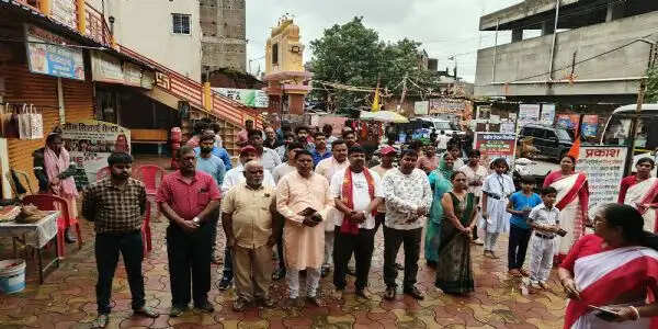 मनोकामना मंदिर में गूंजा संपूर्ण वंदे मातरम