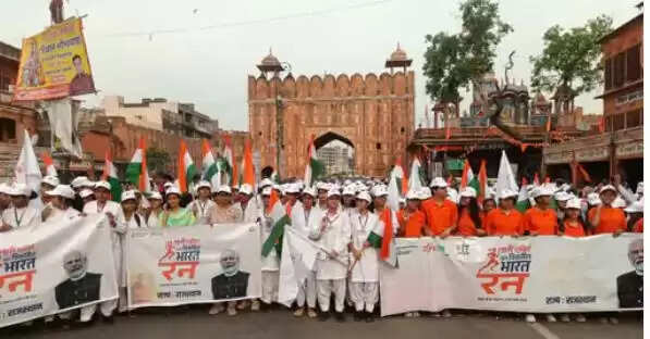 चांदपोल से बड़ी चौपड़ तक गूंजा नारी शक्ति का जोश