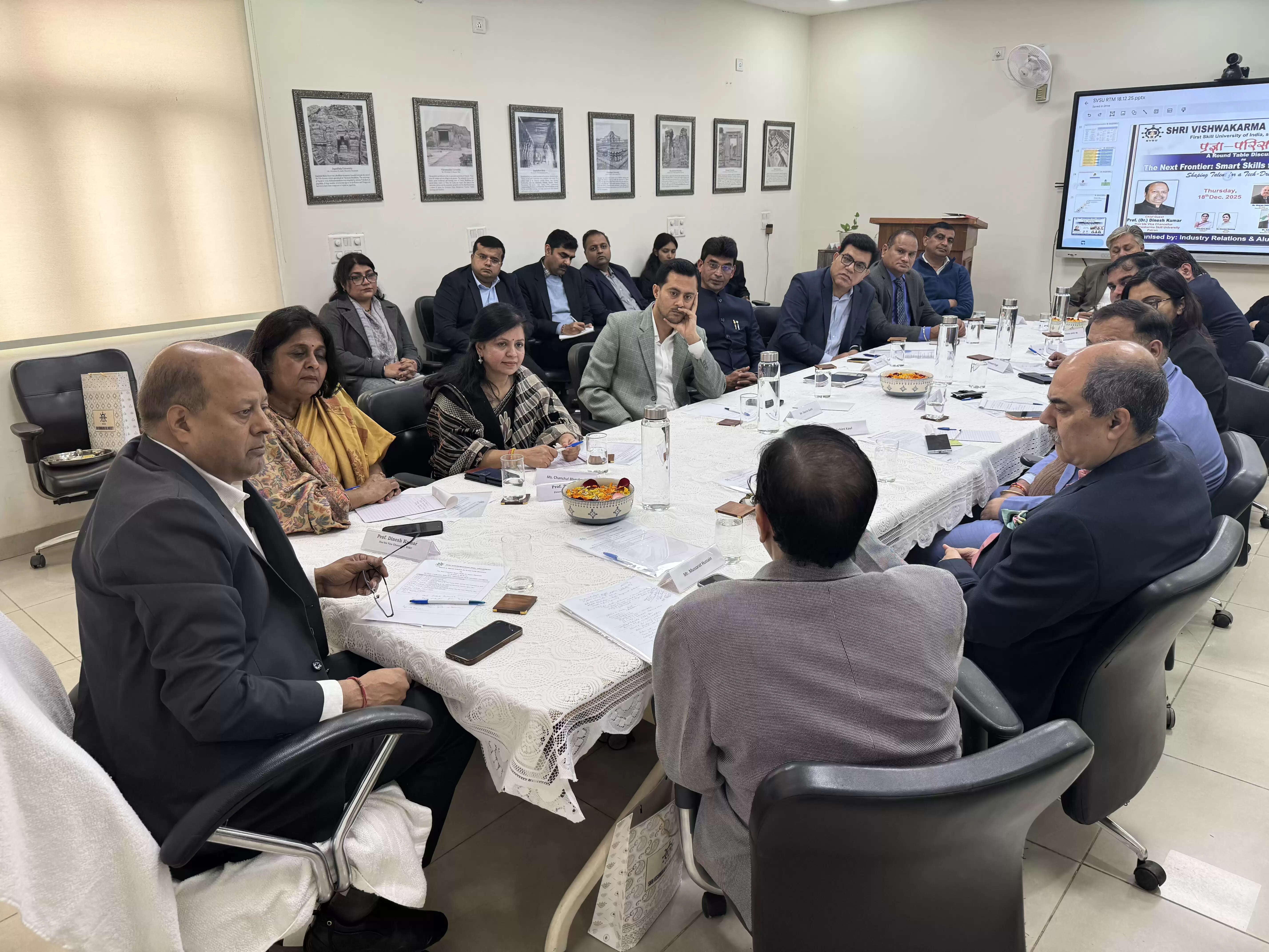 पलवल:स्मार्ट स्किल–स्मार्ट मशीन मिशन पर काम करेगा एसवीएसयू