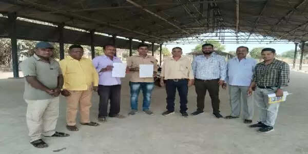 छाती सोसाइटी में चना बेचने पंजीयन शुरू