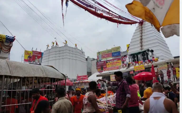 ज्येष्ठ मास की पूर्णिमा और अधिकमास पर बाबा मंदिर में उमड़ी श्रद्धालुओं की भीड़