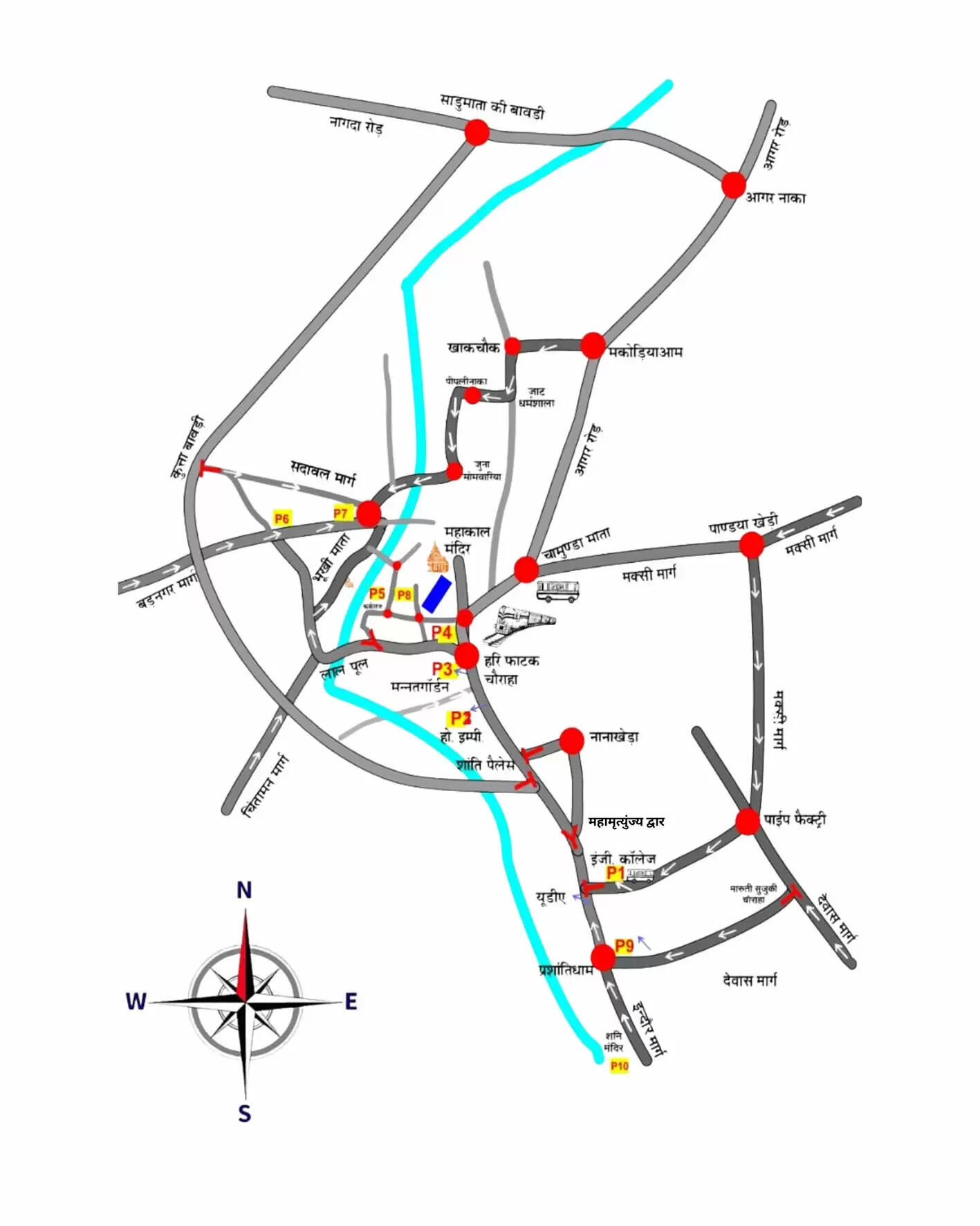 उज्जैनः बुधवार से दो दिन बदली रहेगी महाकालेश्वर मंदिर क्षेत्र की व्यवस्था