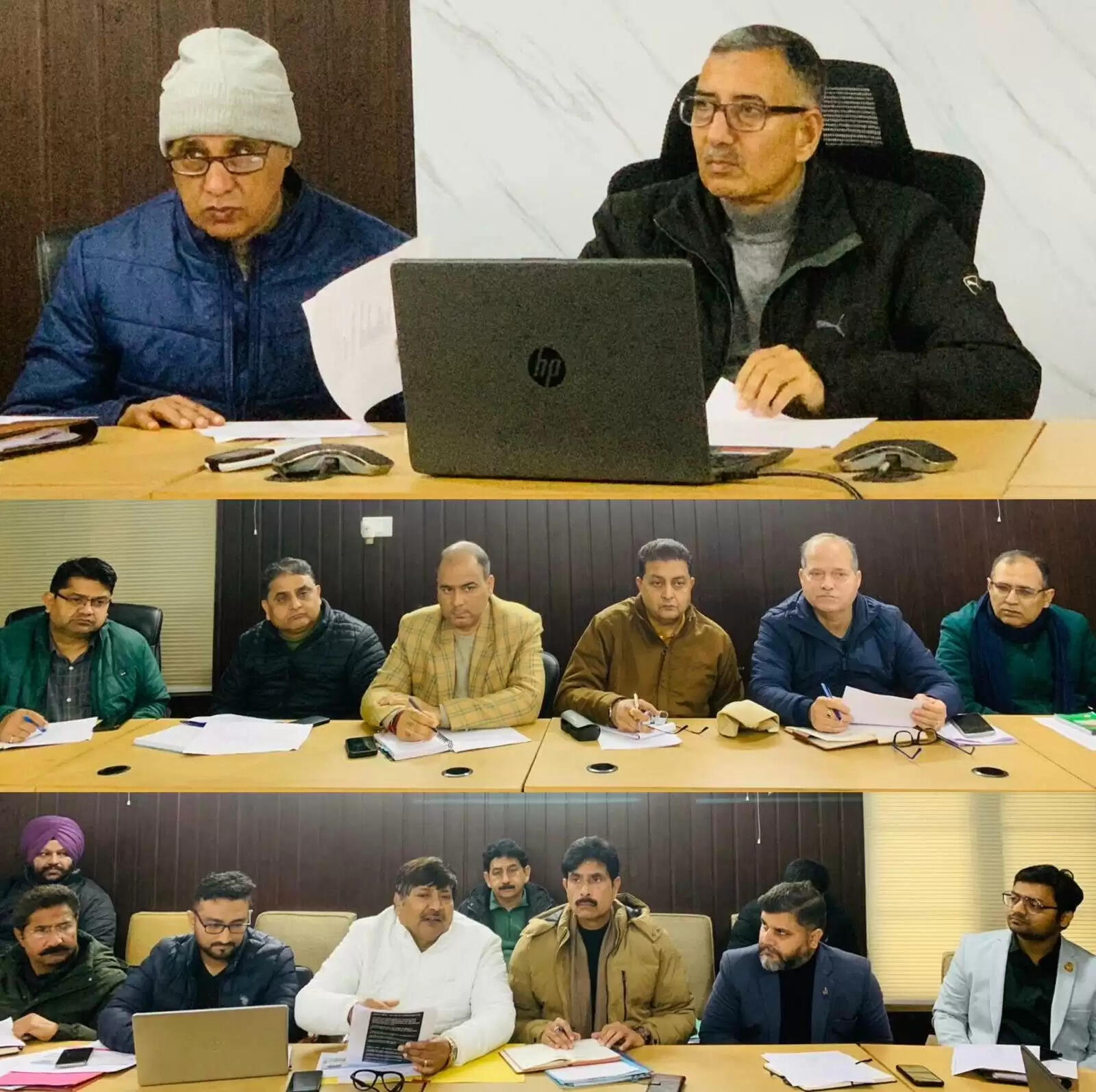 कैच द रेन कार्यक्रम की प्रगति पर हुई समीक्षा बैठक