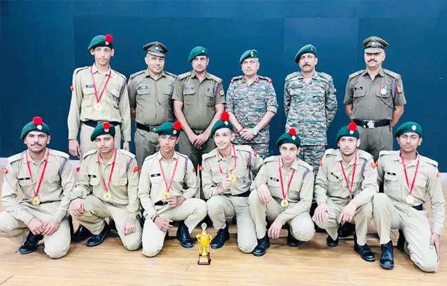 सोनीपत: एनसीसी कैंप में प्रताप स्कूल के कैडेट्स ने जीते 24 स्वर्ण पदक