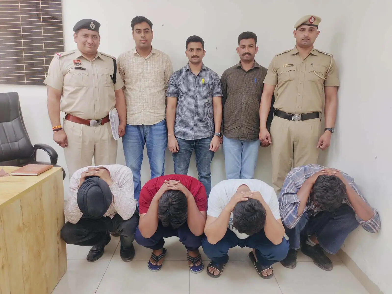 सिरसा: शादी का झांसा देकर ठगी करने वाले गिरोह के पांच सदस्य पंजाब से गिरफ्तार
