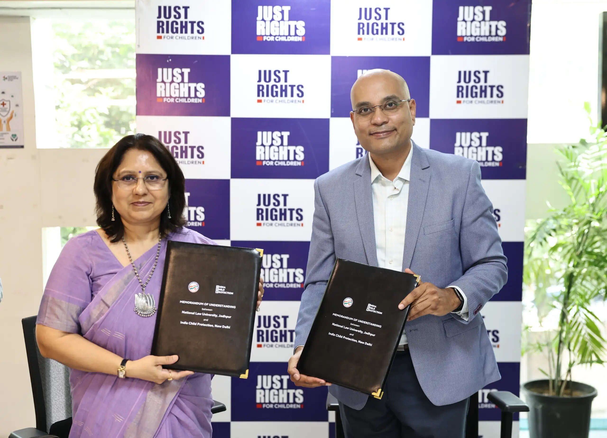 बाल संरक्षण के क्षेत्र में सर्टिफिकेट कोर्स और शोध के लिए नेशनल लॉ यूनिवर्सिटी जोधपुर और सी-लैब ने मिलाया हाथ