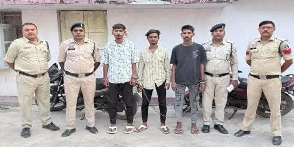 दीपांशु साहू हत्याकांड में संलिप्त तीन और फरार आरोपित गिरफ्तार