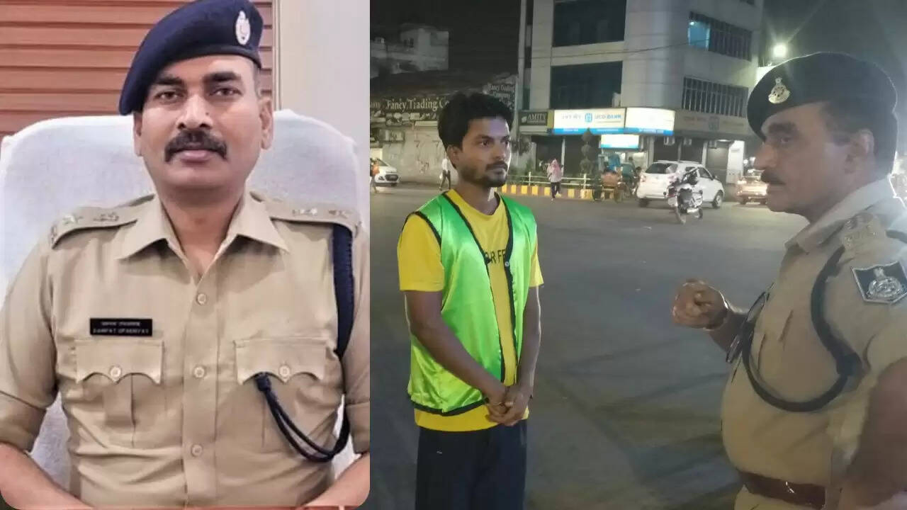 नियम तोड़ा है, जुर्माना भरो, नहीं तो कुछ घंटे ड्यूटी करो..जबलपुर पुलिस की अनूठी पहल
