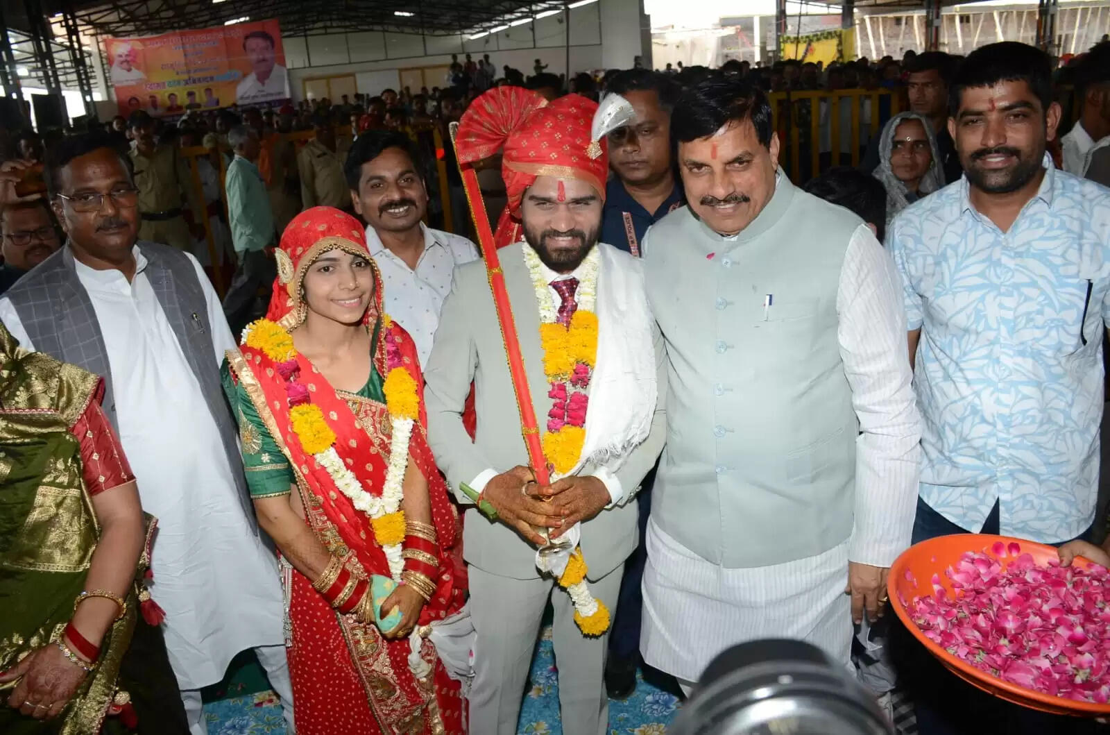 सामूहिक विवाह सामाजिक सुधार का महत्वपूर्ण कदम है - मुख्यमंत्री डॉ यादव