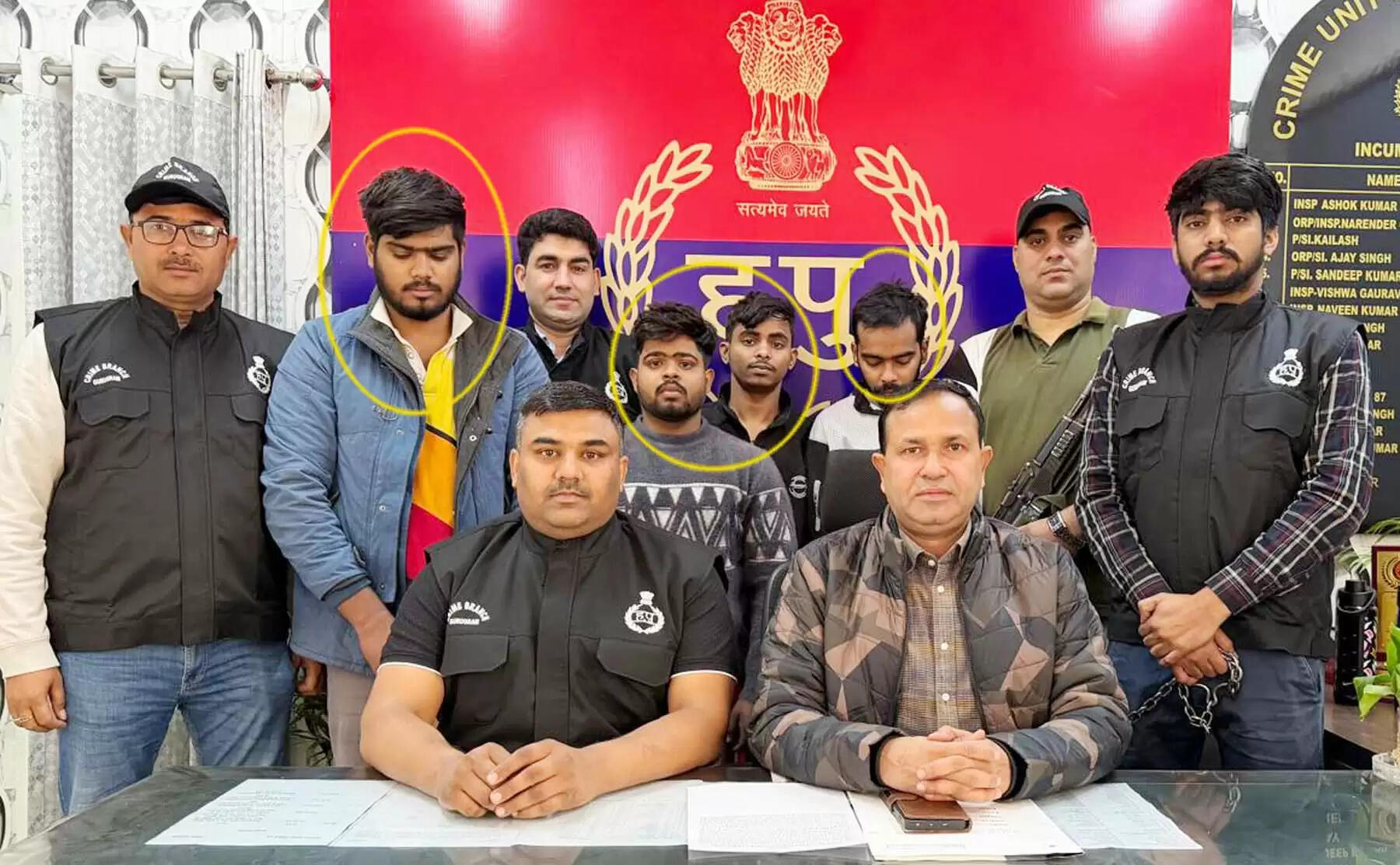 गुरुग्राम: क्लबों में पार्टी करने के शौक में टायर चोरी करने लगे चार दोस्त