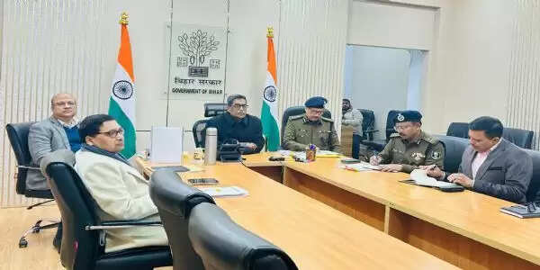 नव वर्ष के अवसर पर कानून-व्यवस्था सुदृढ़ रखने को लेकर मुख्य सचिव की अध्यक्षता में उच्चस्तरीय बैठक