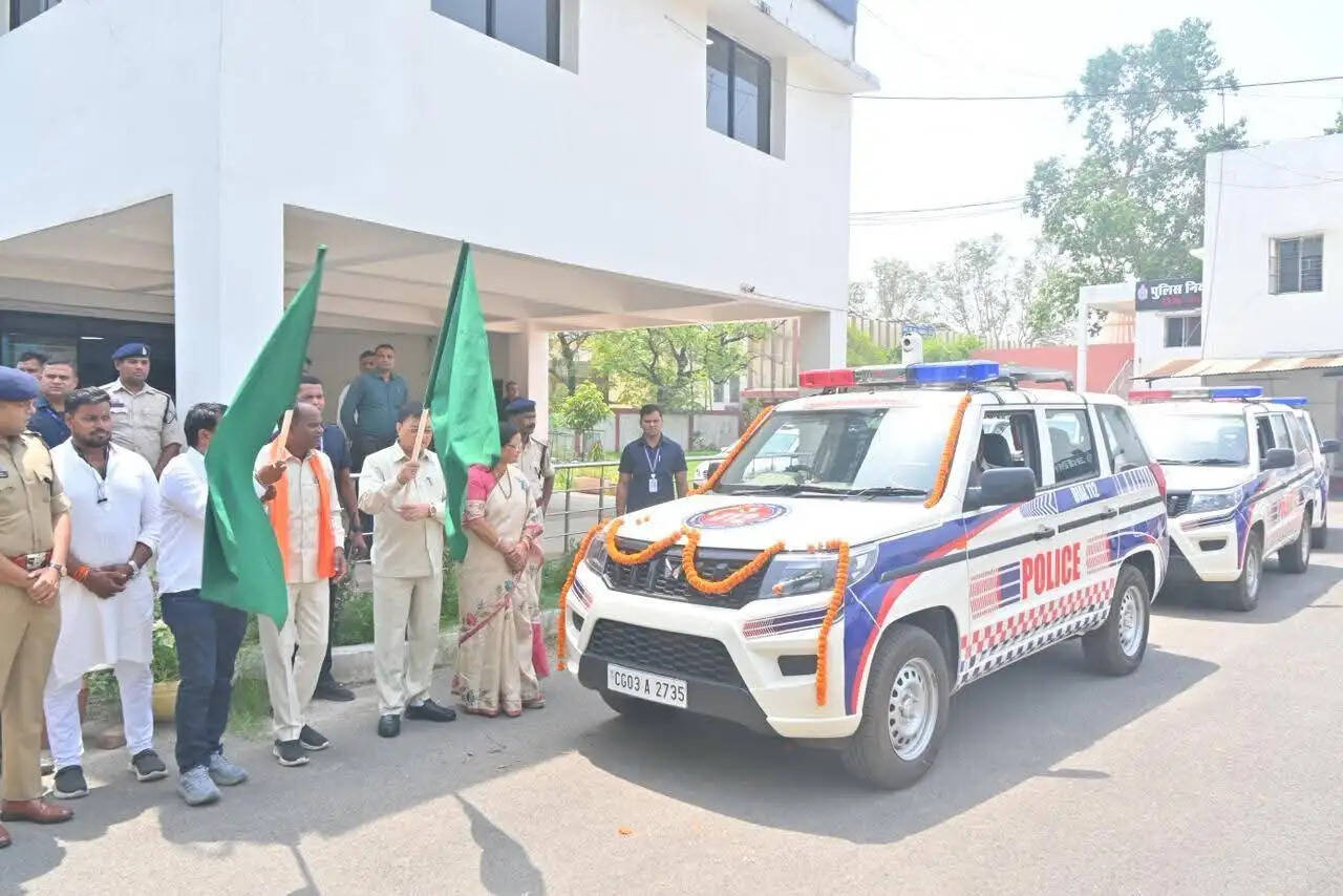कोरबा जिले को मिली 22 नए डायल 112 वाहनों की सौगात
