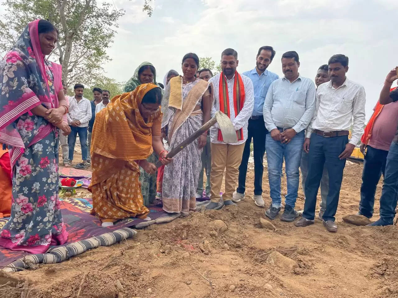 बलरामपुर : भूभका एनीकट परियोजना का भूमिपूजन, तीन पंचायतों के किसानों को सीधा लाभ