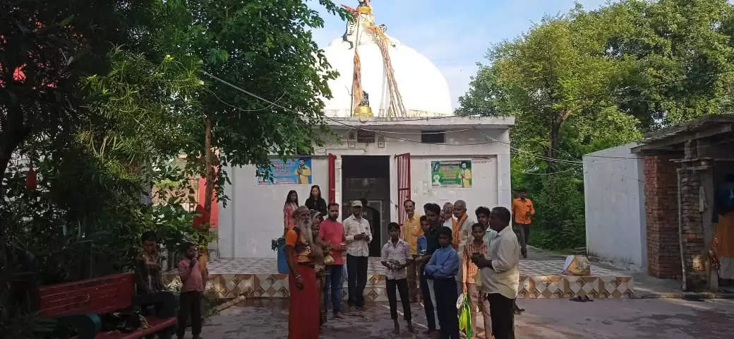 कांवड़ियों के शिव जयघोष से गूंजामान हुआ पंचनद संगम तीर्थ क्षेत्र