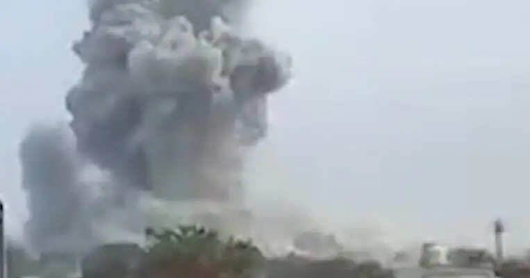 बर्फ फैक्ट्री में धमाका,एक की मौत