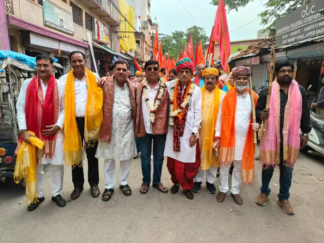 धूमधाम से मनी भगवान परशुराम जयंती