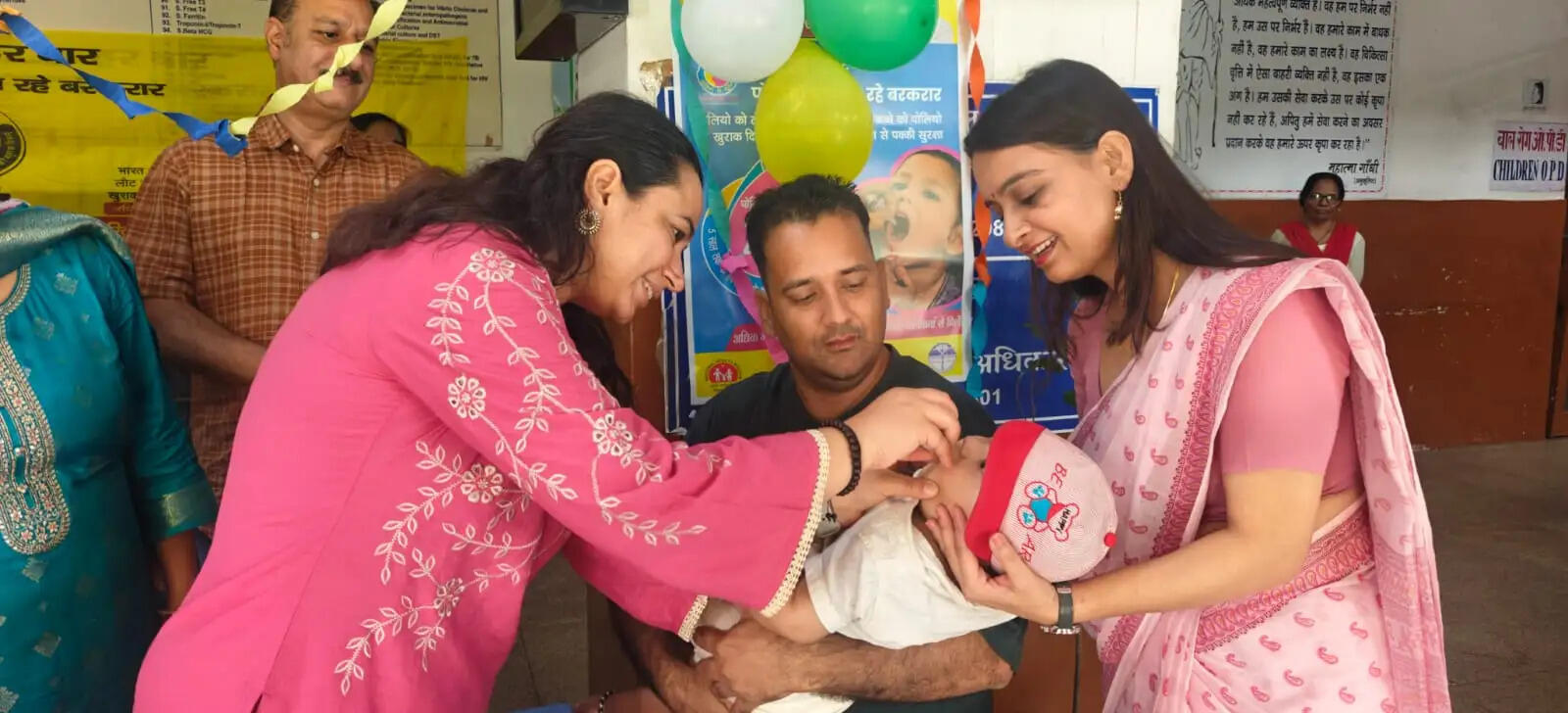 पल्स पोलियो अभियान के प्रथम दिवस 1,01,584 बच्चों को पिलाई गई पोलियो की खुराक
