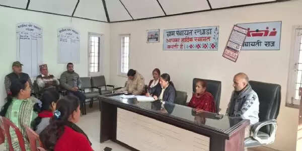 एंटी-चिट्टा अभियान के तहत जिला की अति संवेदनशील पंचायतों में बैठकें आयोजित