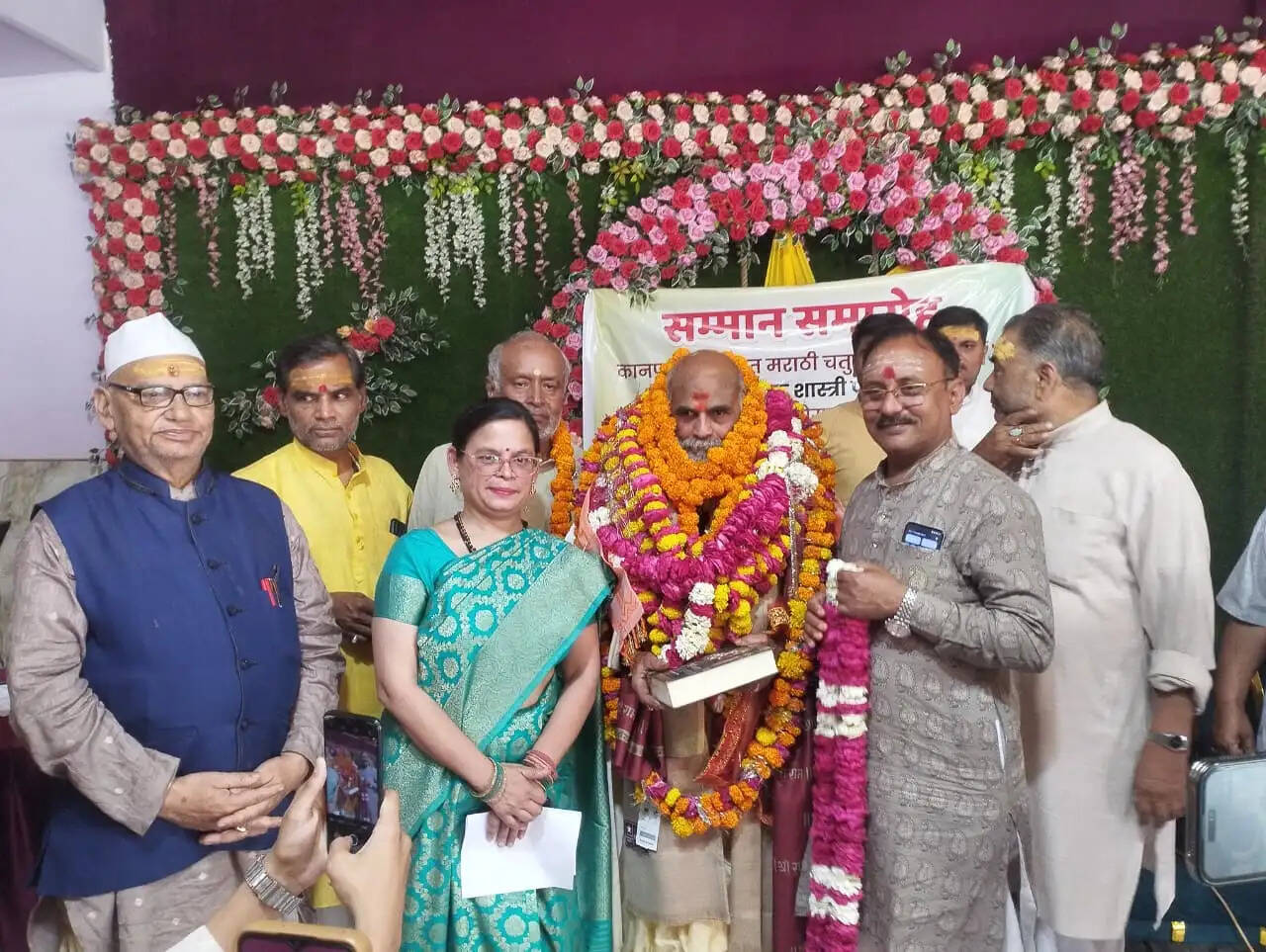 पञ्च गौड़–पञ्च द्रविड़ समन्वय का प्रतीक बना ‘सारस्वत सम्मान’ समारोह