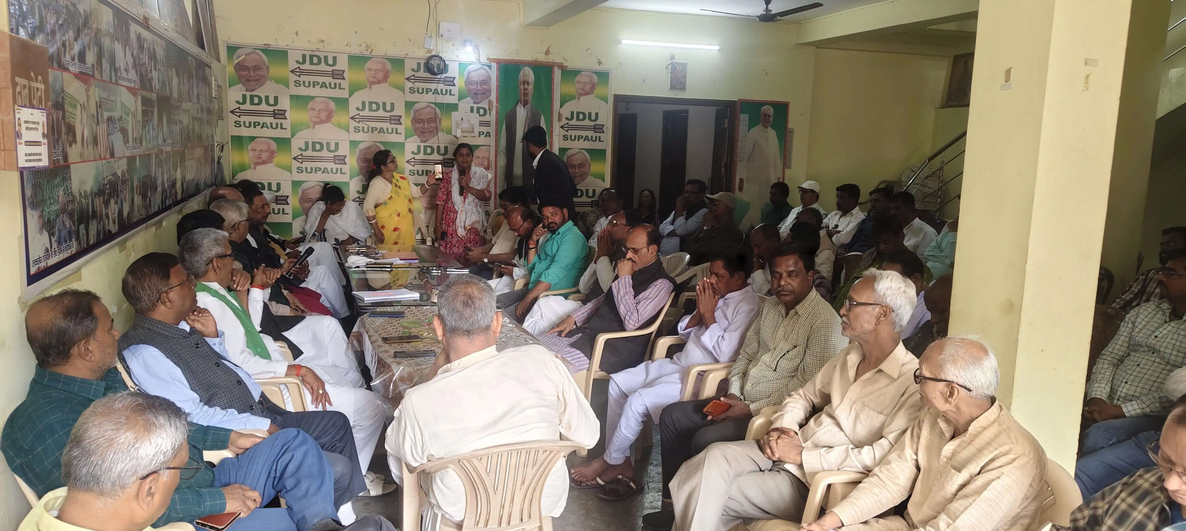 रवि कुमार को चुना गया जदयू नगर अध्यक्ष