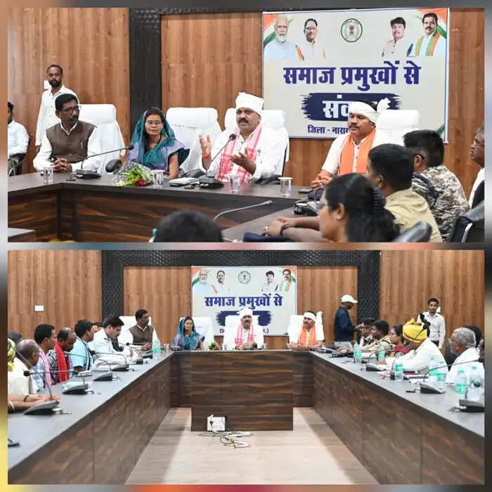 नक्सल मुक्त बस्तर के नव निर्माण में समाज निभाए अग्रणी भूमिका : उप मुख्यमंत्री