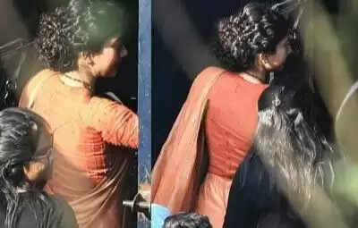 'रामायण' के सेट से साई पल्लवी की और तस्वीरें वायरल, पहले से थोड़ा अलग दिखा लुक