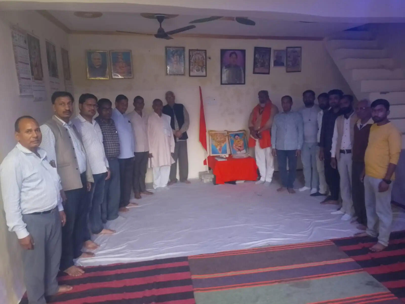 हिन्दू युवा मोर्चा संघ ने मनाया स्थापना दिवस